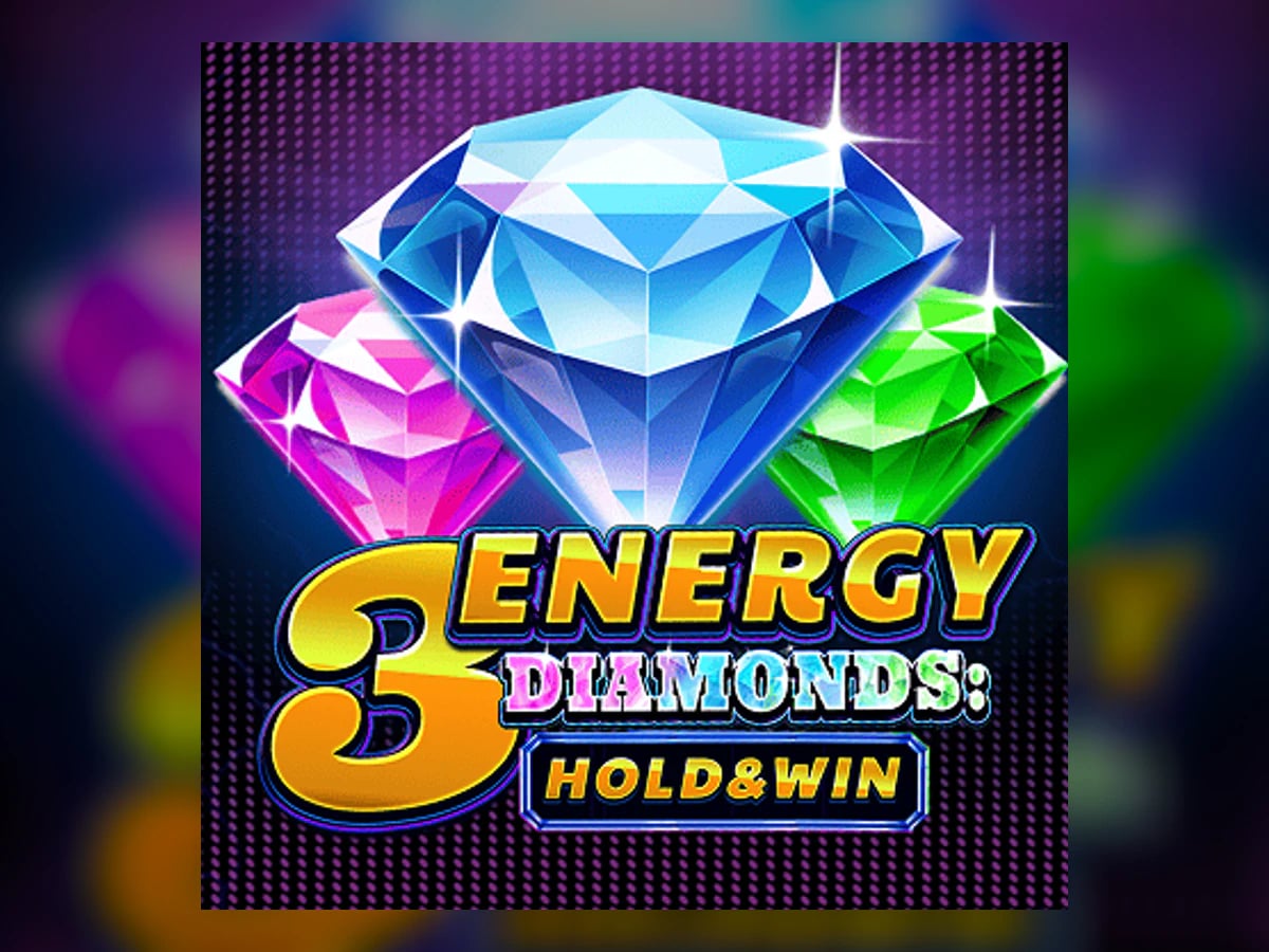3 Energy Diamonds: Hold & Win slot game artwork