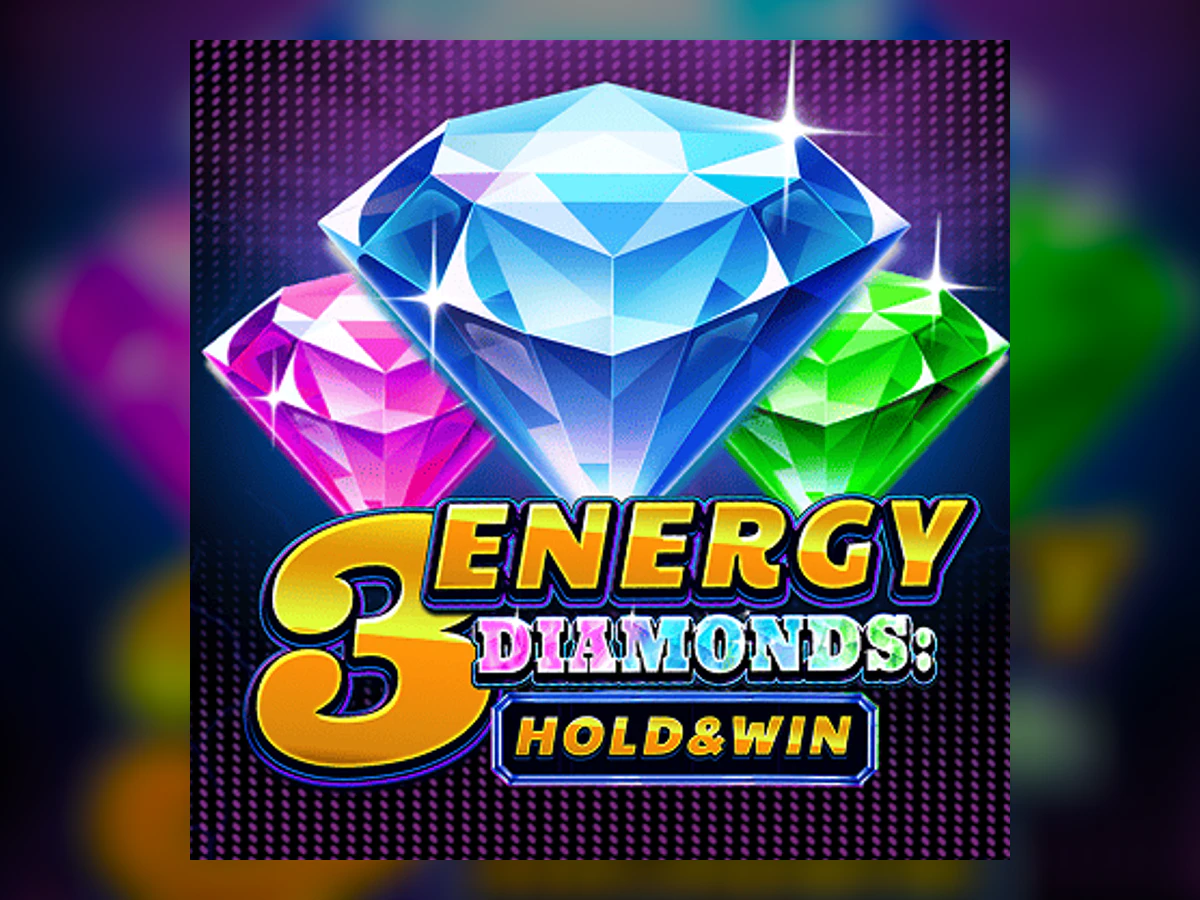 3 Energy Diamonds: Hold & Win slot game artwork