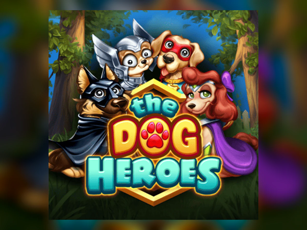 The Dog Heroes slot game artwork