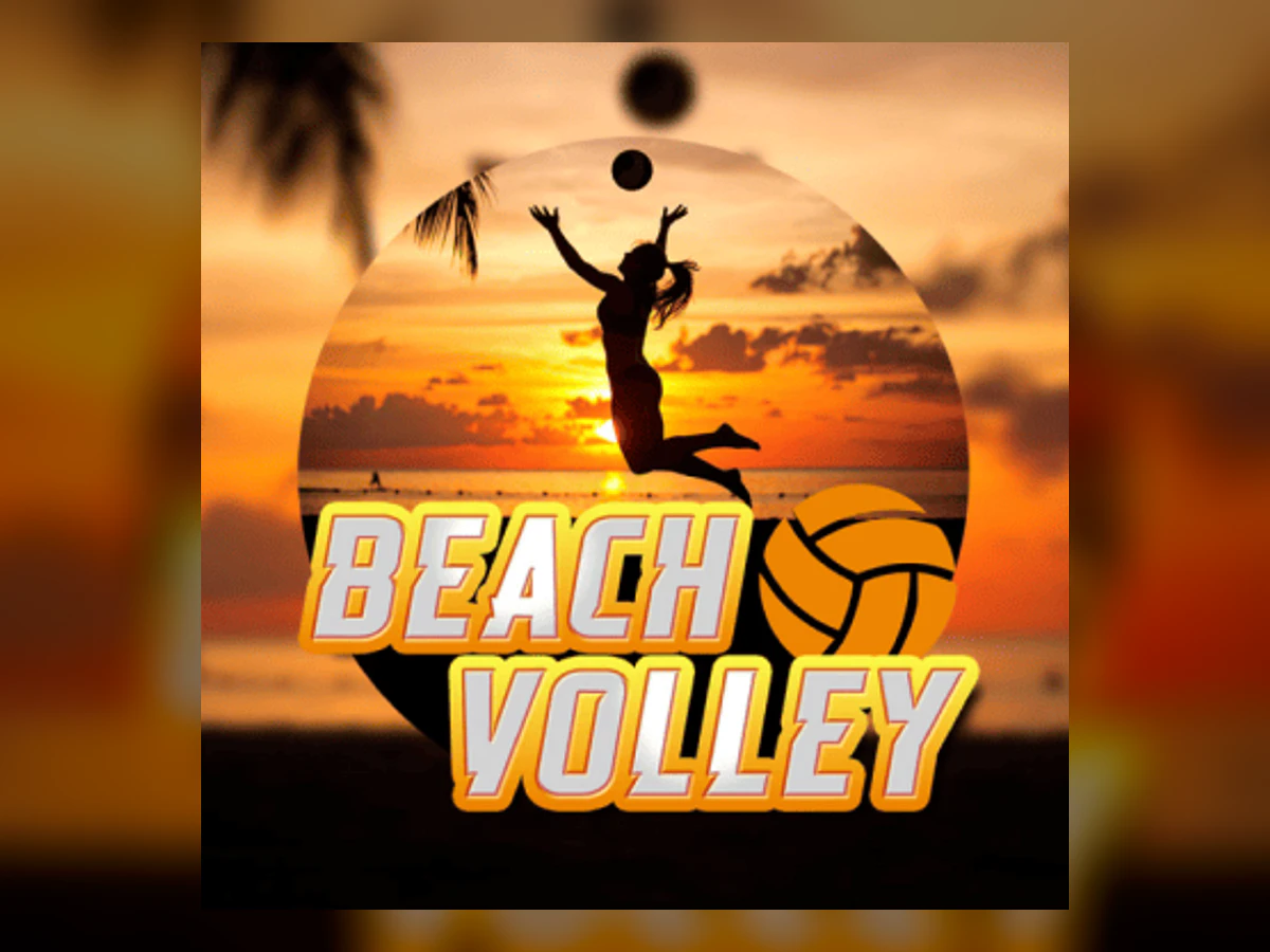 Beach Volley slot game artwork
