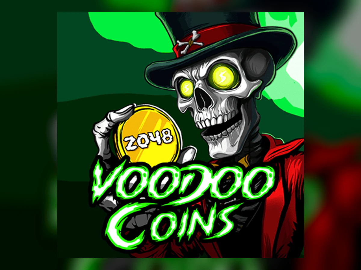 Voodoo Coins slot game artwork