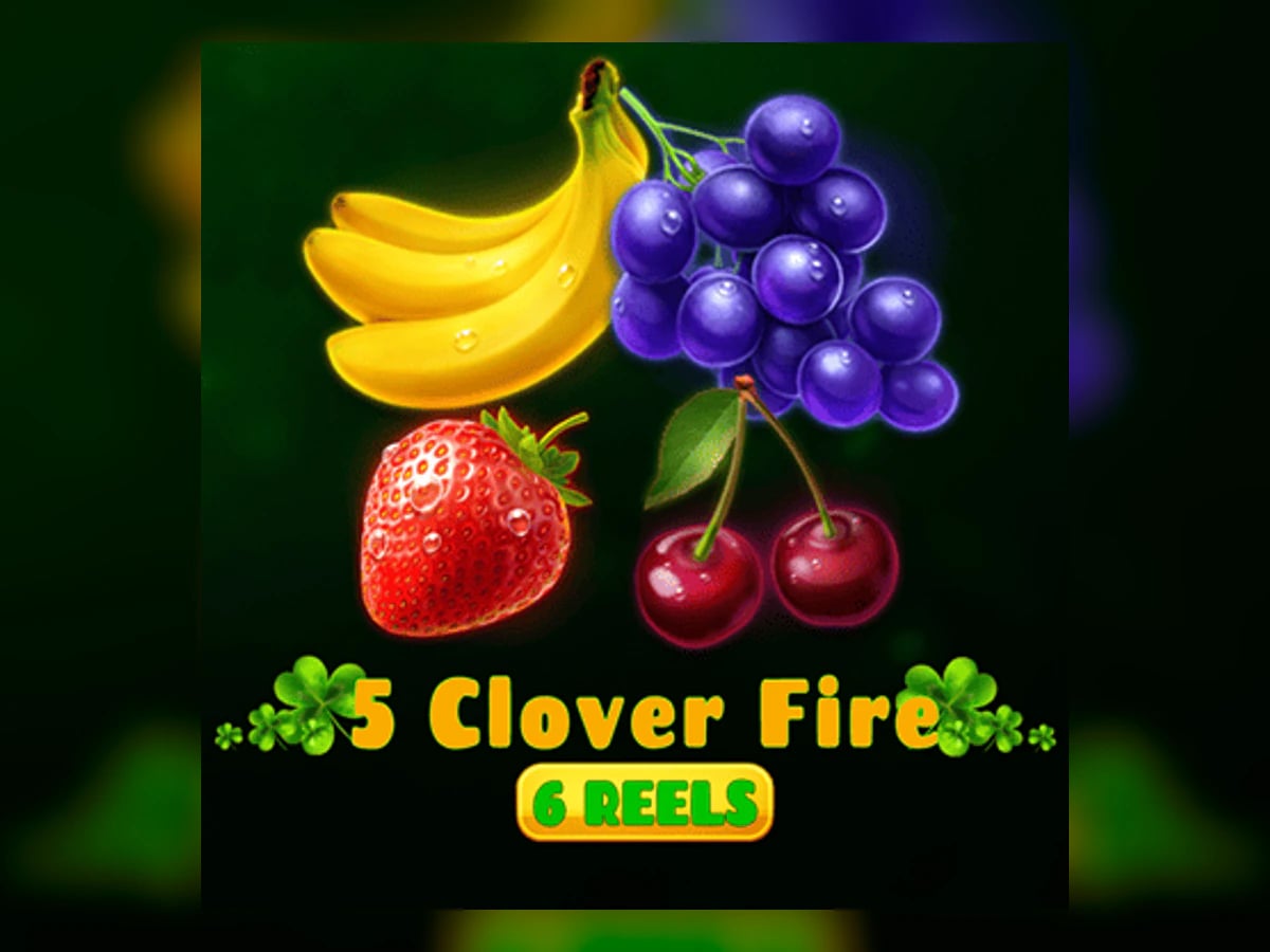 5 Clover Fire 6 Reels slot game artwork