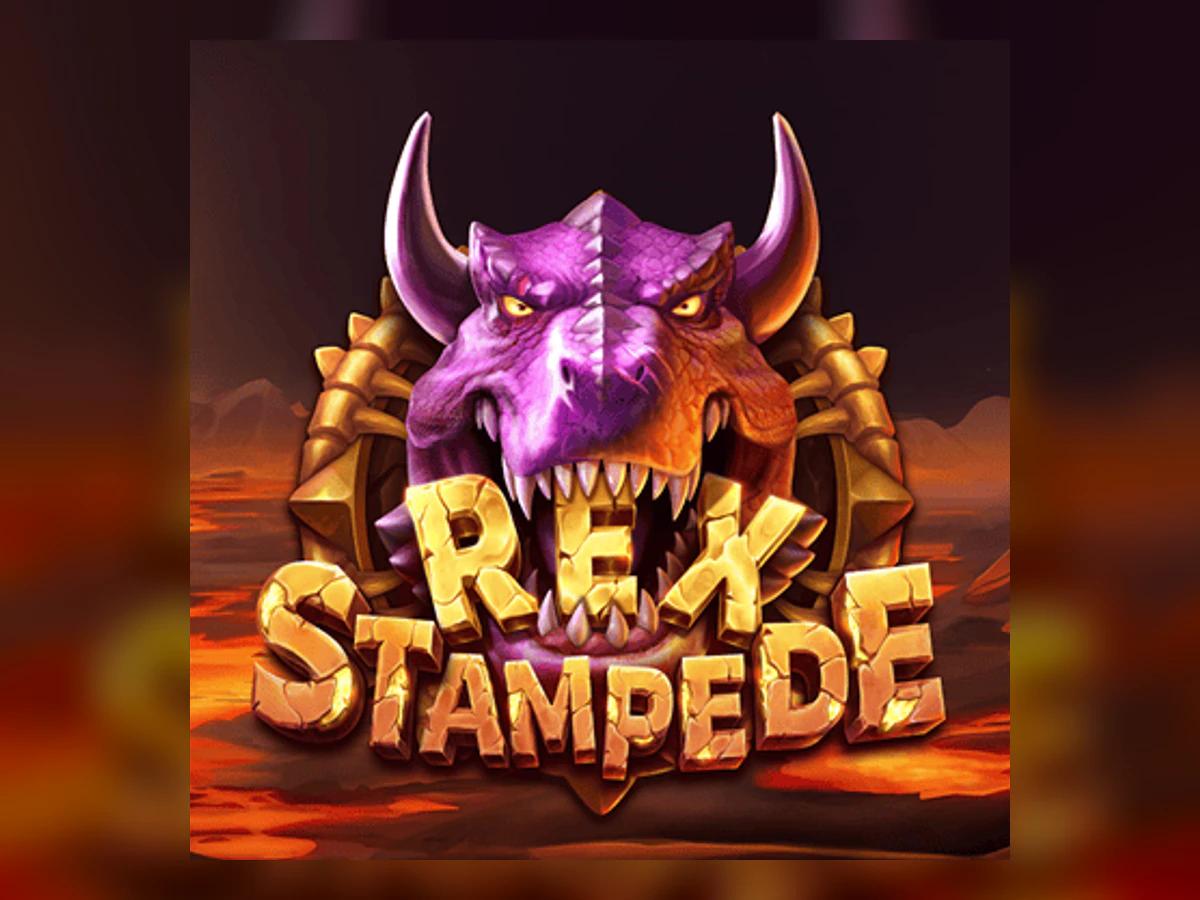 Rex Stampede slot game artwork