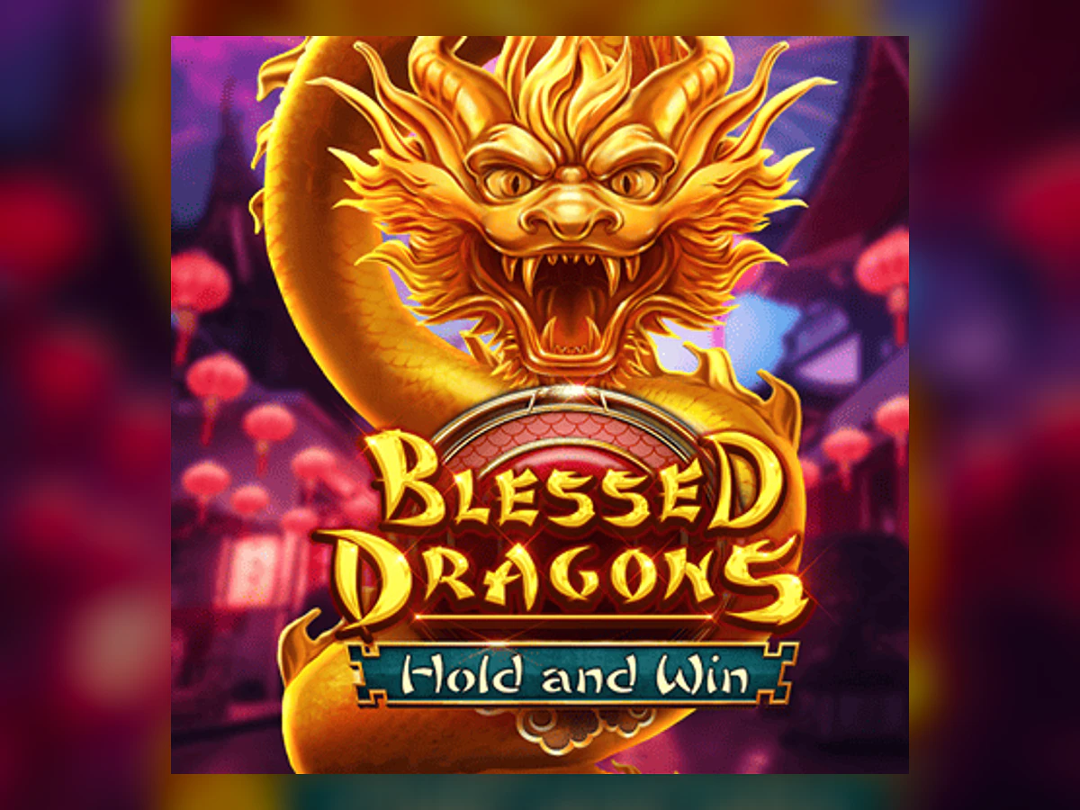 Dragons Glow Hold and Win slot game artwork