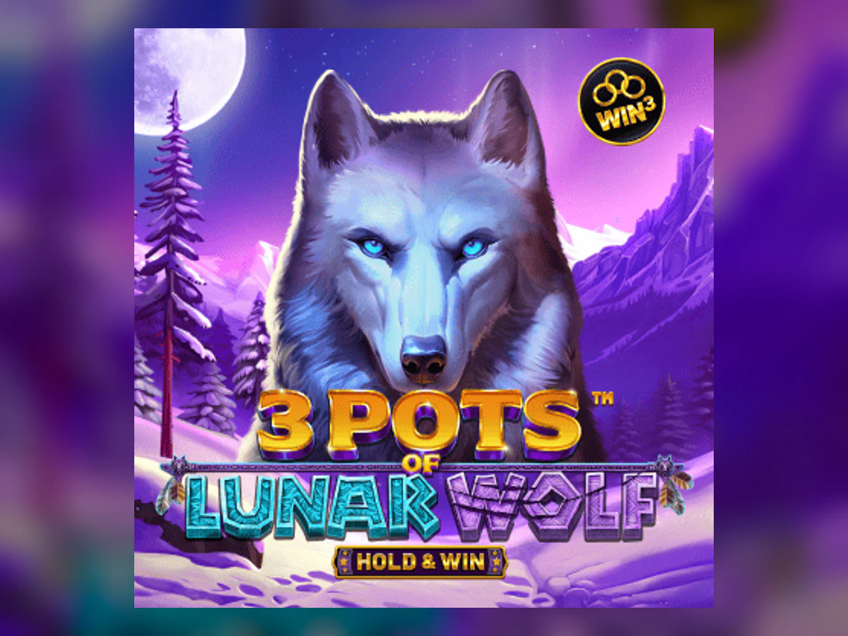 3 Pots of Lunar Wolf – Hold & Win slot game artwork