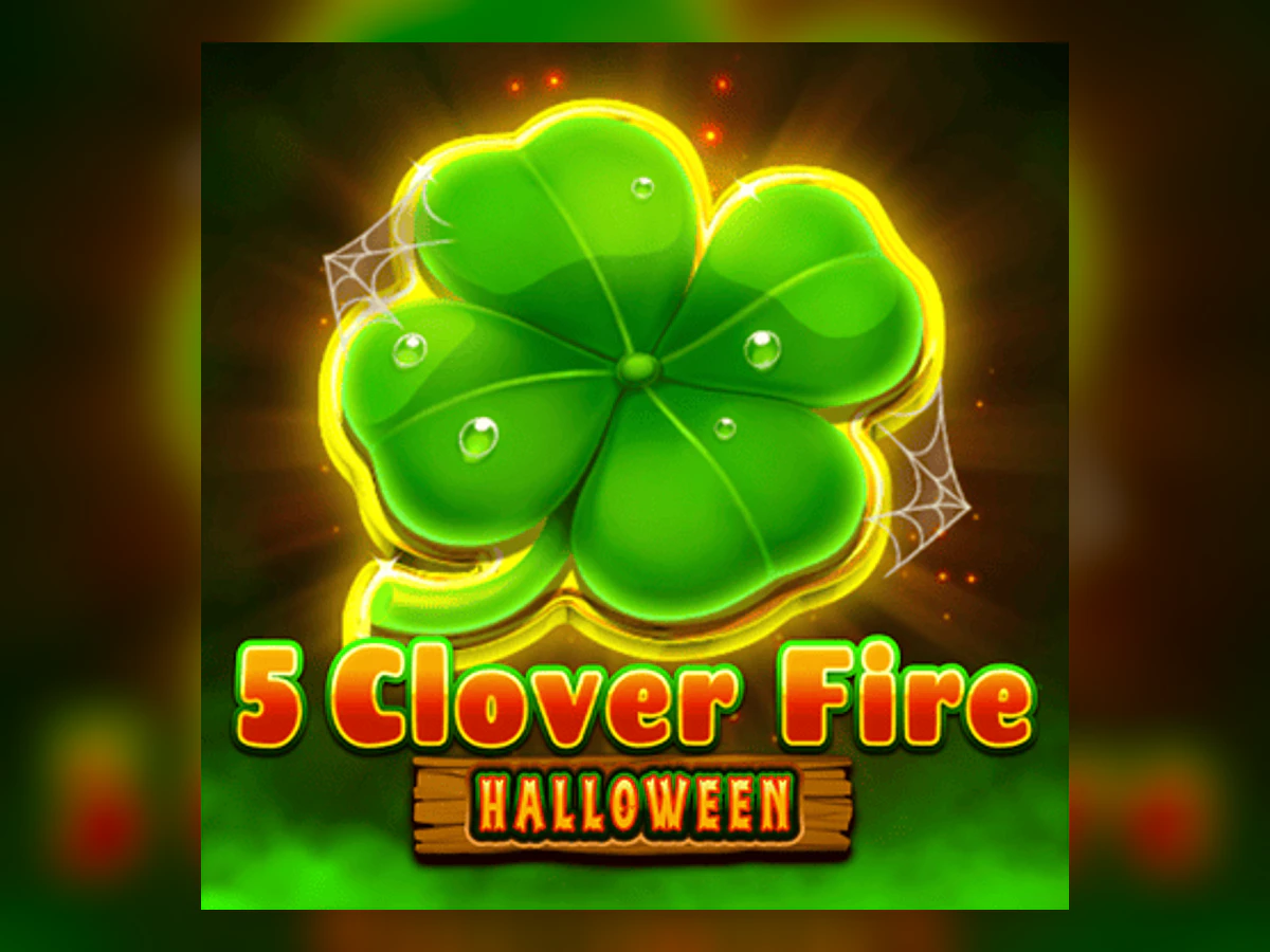 5 Clover Fire Halloween slot game artwork