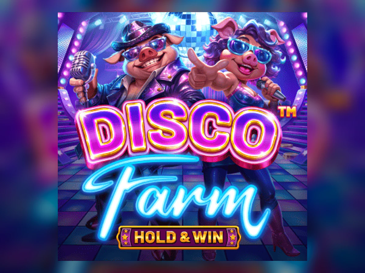 Disco Farm - Hold & Win slot game artwork