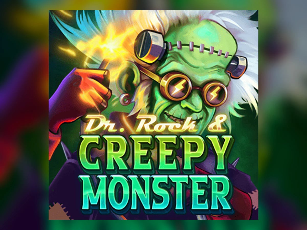 Dr Rock & Creepy Monster slot game artwork