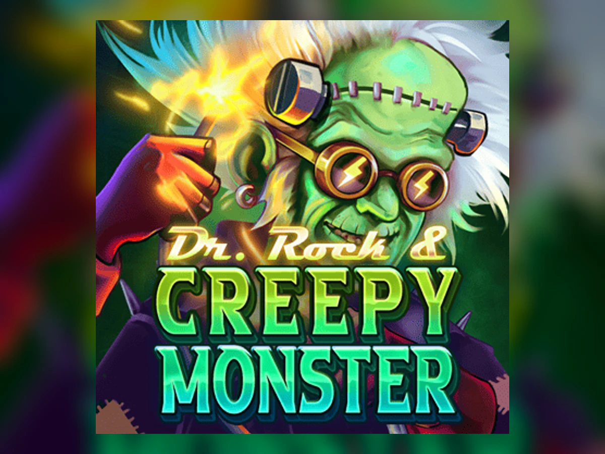 Dr Rock & Creepy Monster slot game artwork