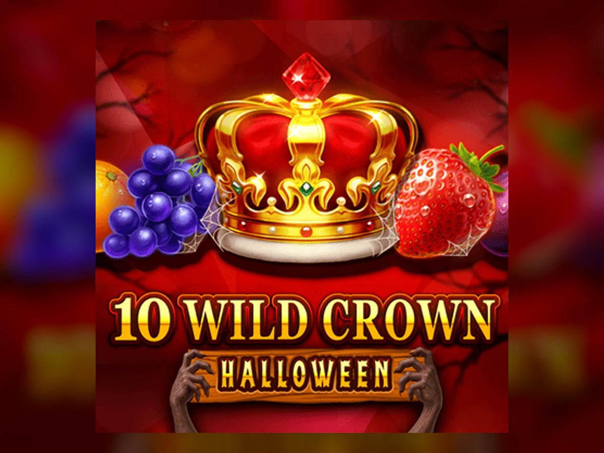 10 Wild Crown Halloween slot game artwork