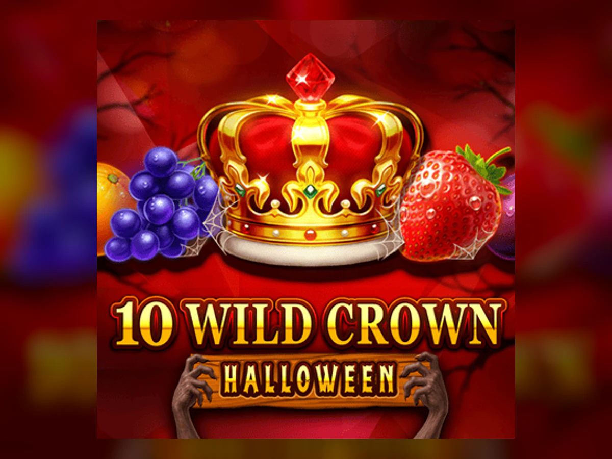 10 Wild Crown Halloween slot game artwork
