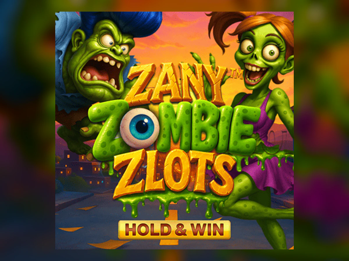 Zany Zombie Zlots - Hold & Win slot game artwork