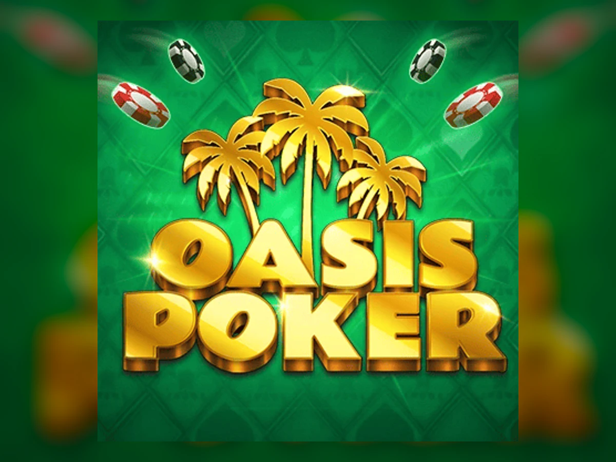 Oasis Poker slot game artwork