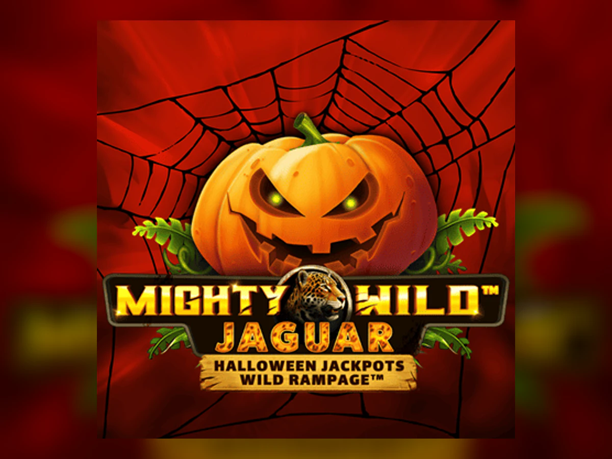 Mighty Wild: Jaguar Halloween Jackpots slot game artwork