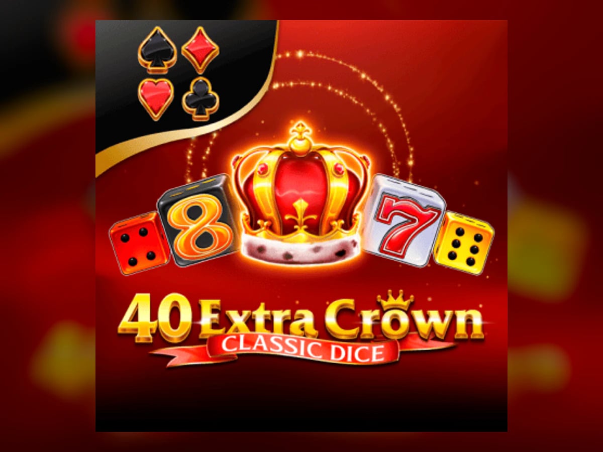 40 Extra Crown Classic Dice slot game artwork