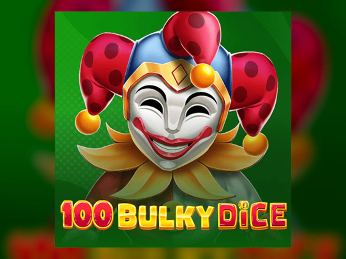 100 Bulky Dice slot game artwork