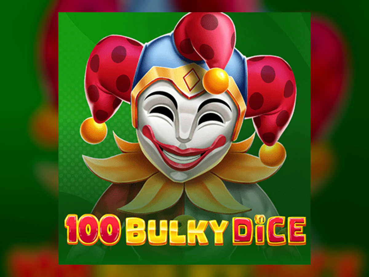 100 Bulky Dice slot game artwork