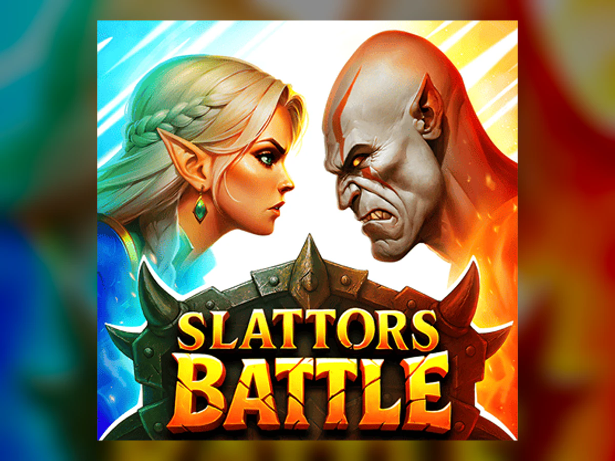 Slattors Battle - Orcs vs Elves slot game artwork