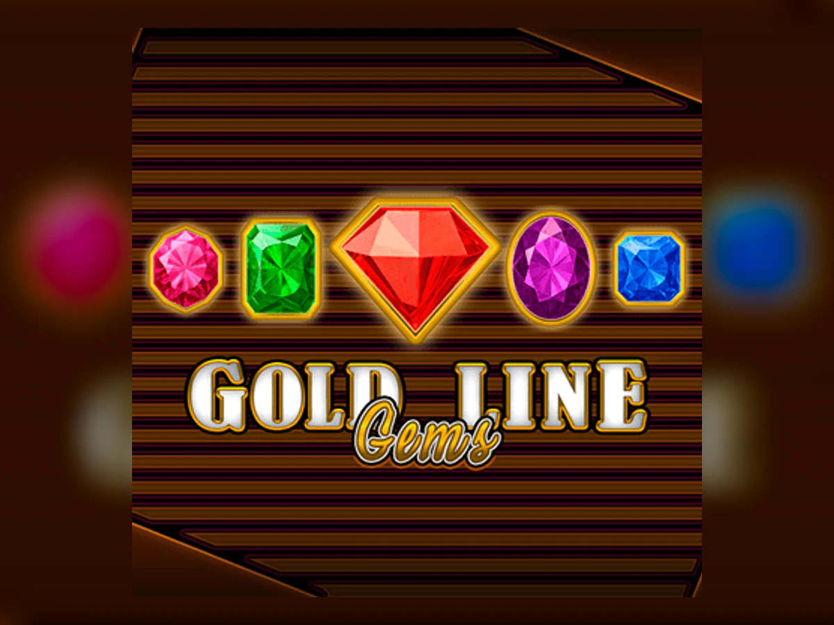 Gold Line Gems slot game artwork