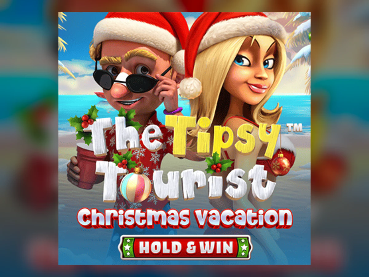 The Tipsy Tourist: Christmas Vacation - Hold & Win slot game artwork