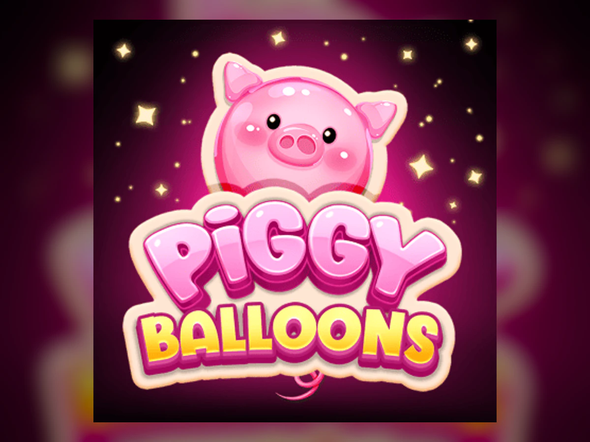 Piggy Balloons slot game artwork