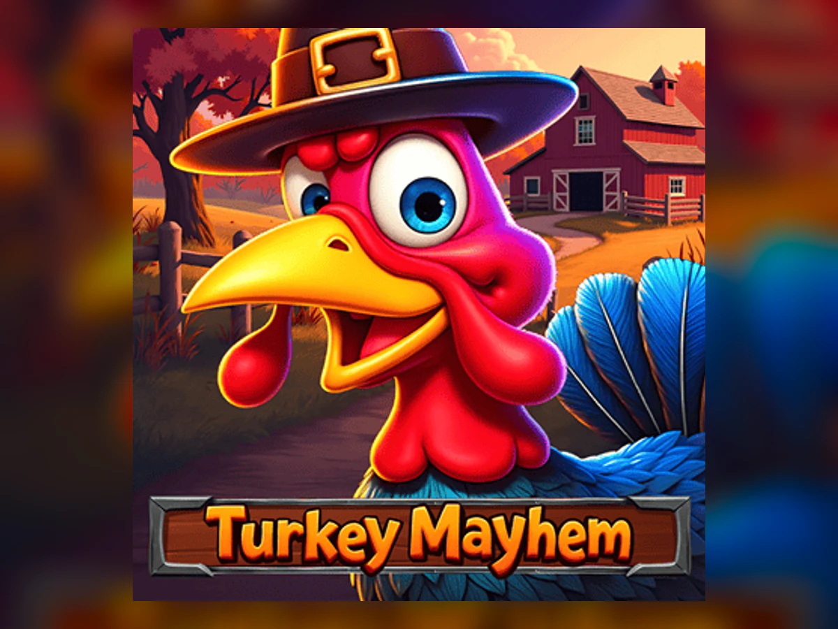 Turkey Mayhem slot game artwork