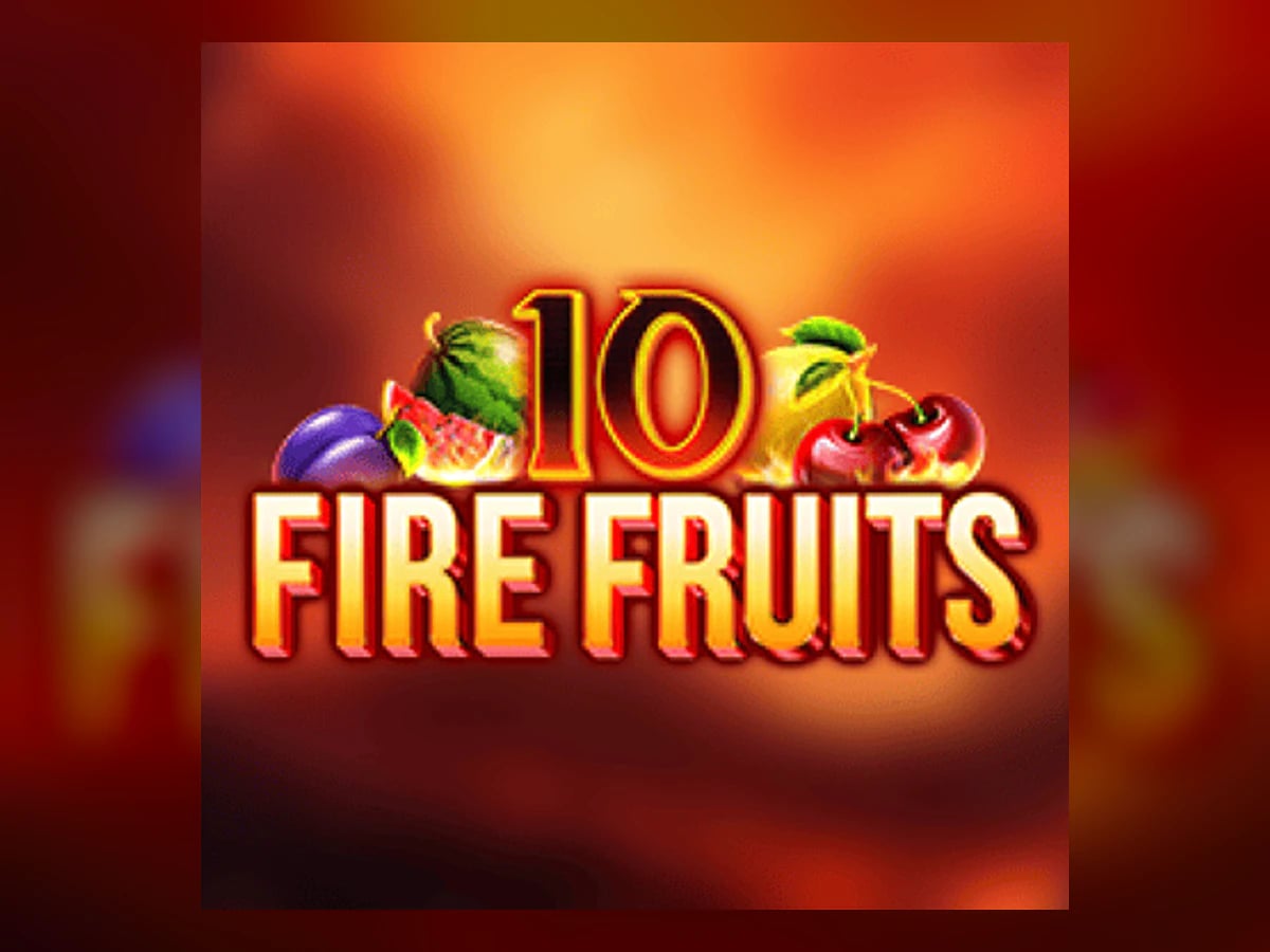 10 Fire Fruits slot game artwork