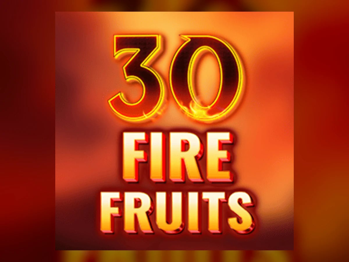 30 Fire Fruits slot game artwork