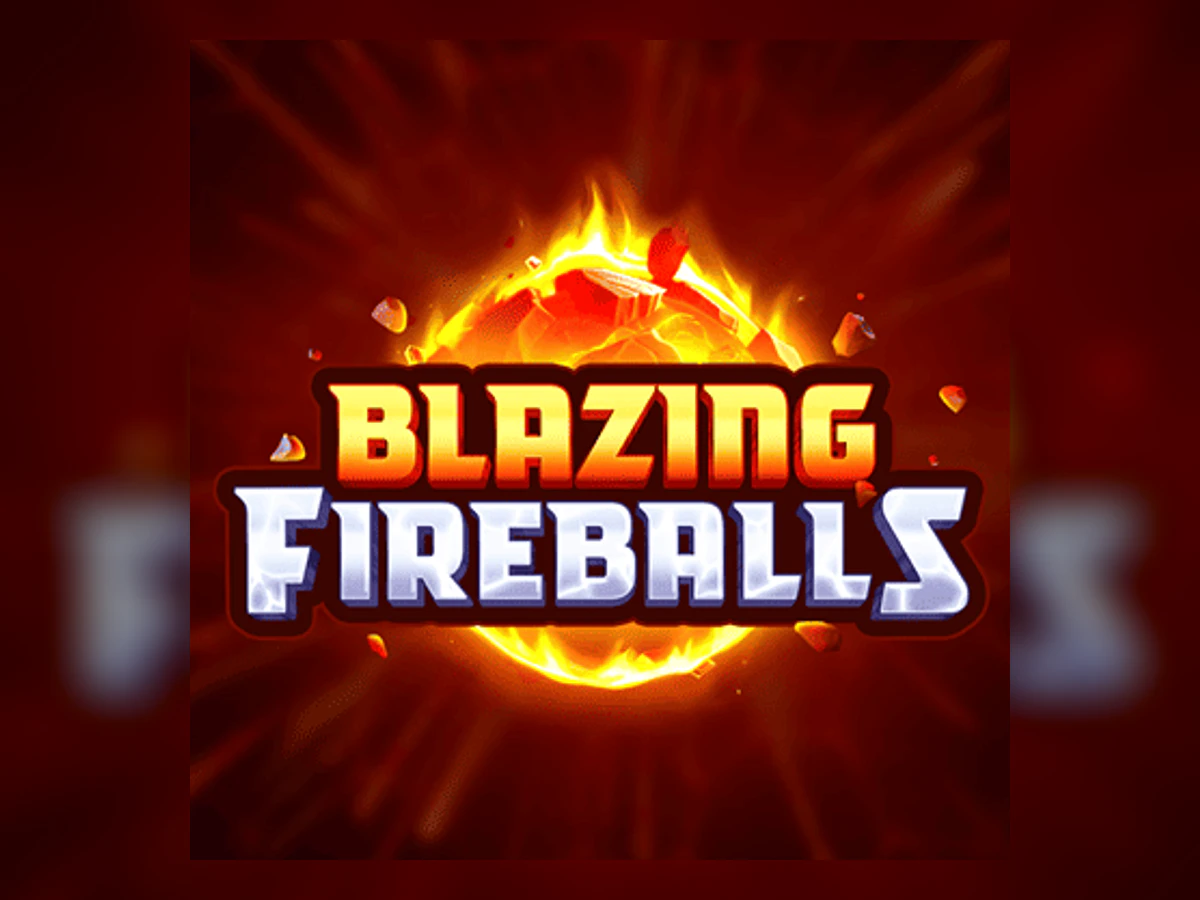 Blazing Fireballs slot game artwork
