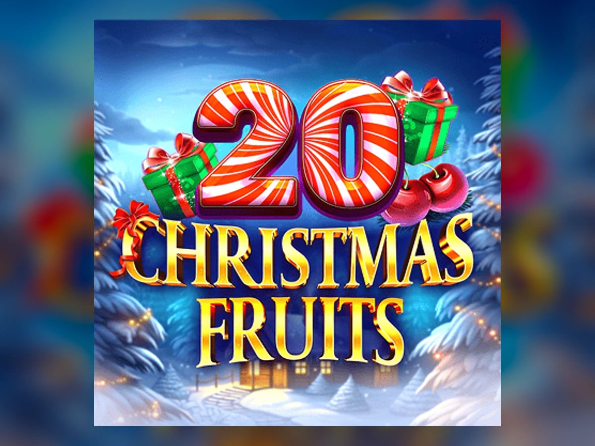 20 Christmas Fruits slot game artwork