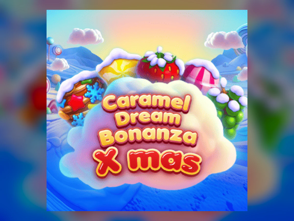 Caramel Dream Bonanza Xmas slot game artwork