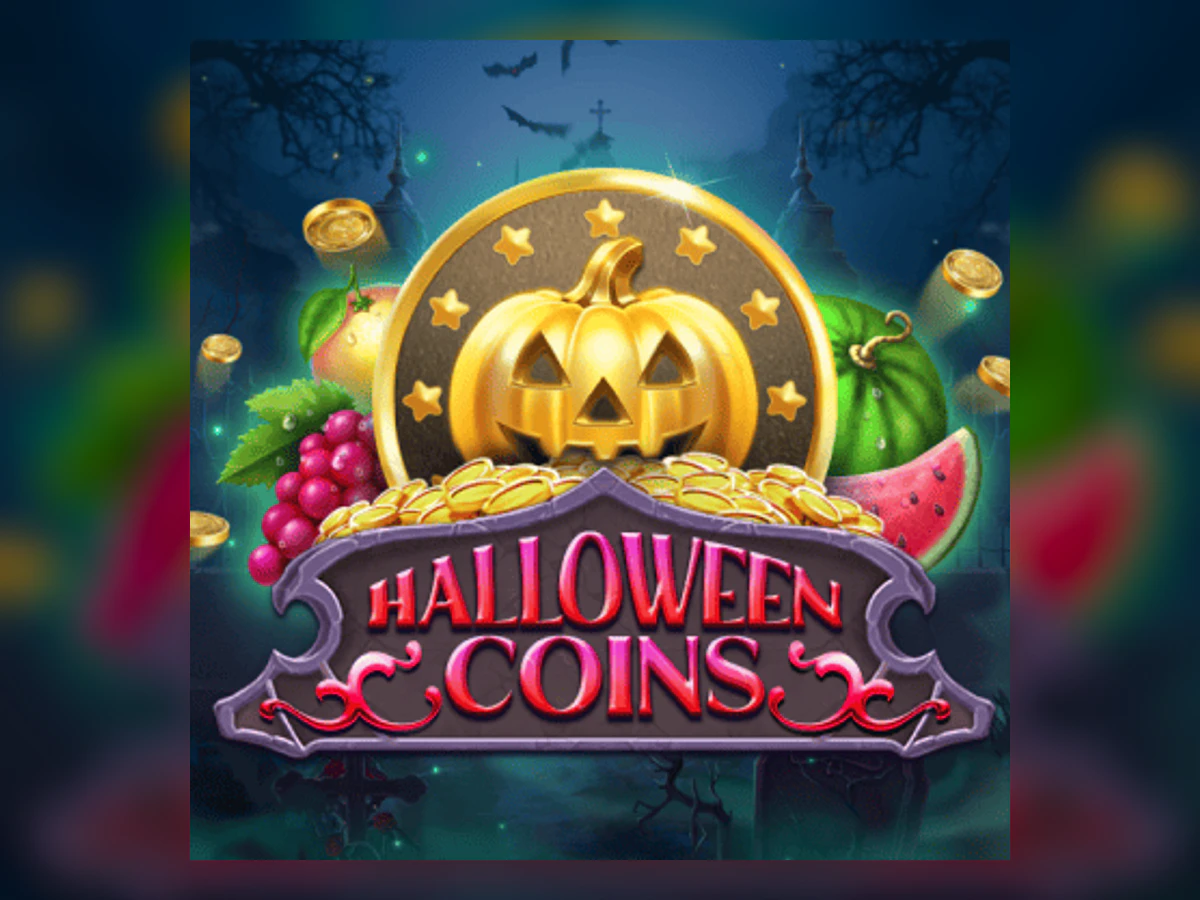 Halloween Coins Hold and Spin slot game artwork
