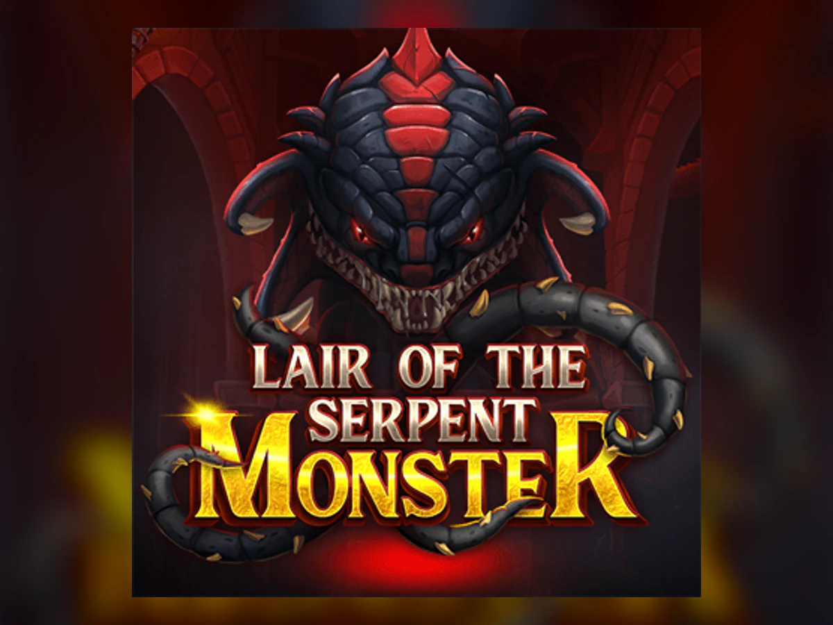 Lair Of The Serpent Monster slot game artwork