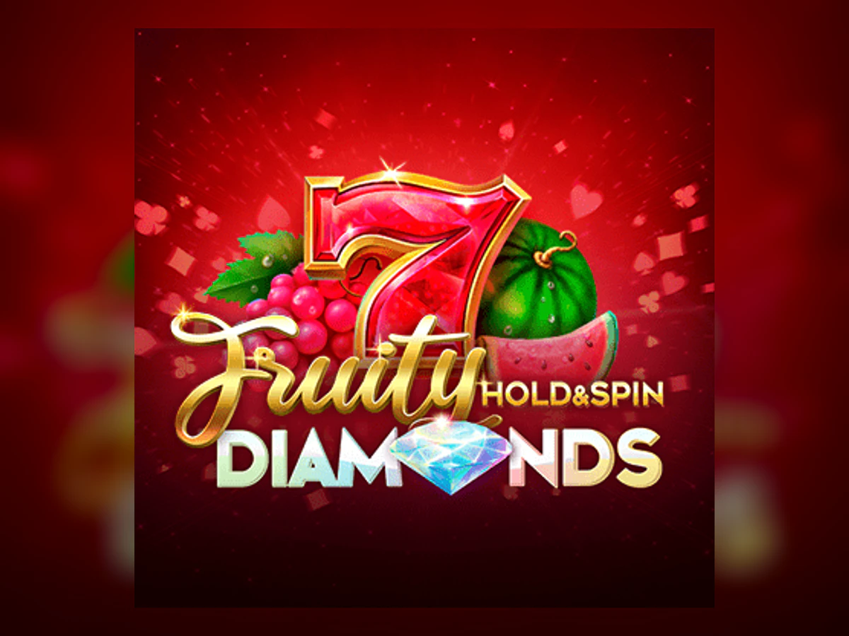 Fruity Diamonds Hold and Spin slot game artwork
