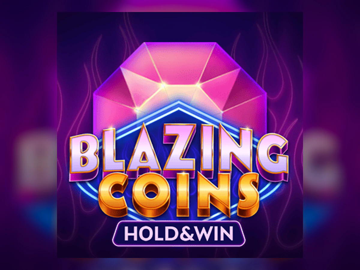 Blazing Coins Hold and Win slot game artwork