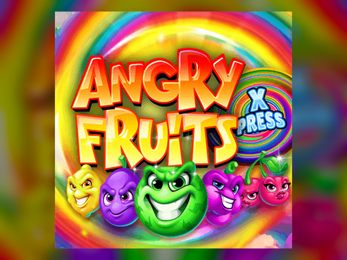 Angry Fruits Xpress slot game artwork