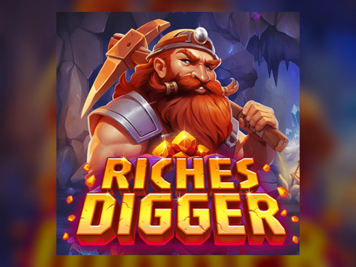 Riches Digger slot game artwork