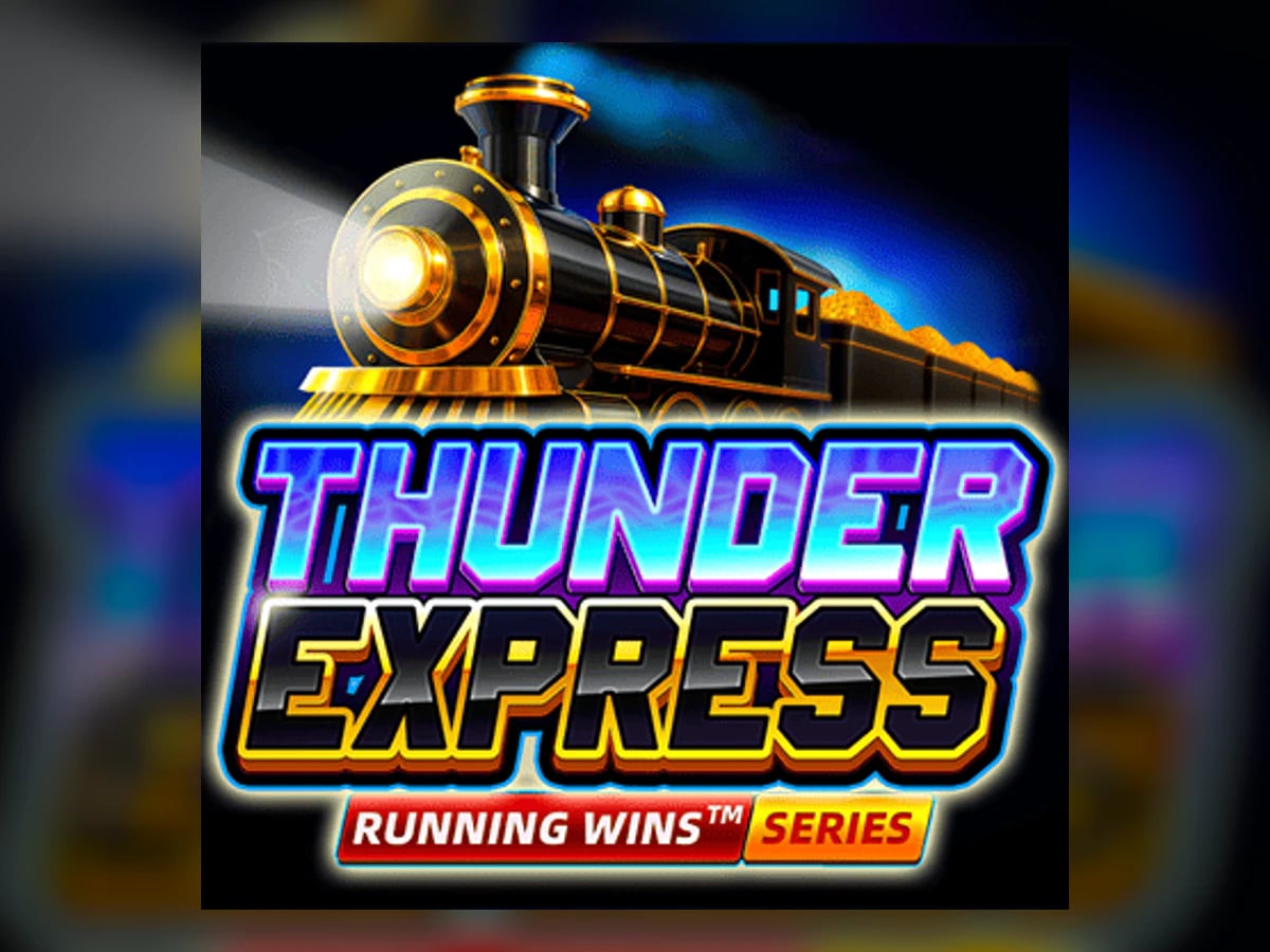 Thunder Express: RUNNING WINS slot game artwork