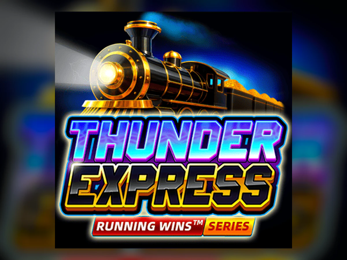 Thunder Express: RUNNING WINS slot game artwork