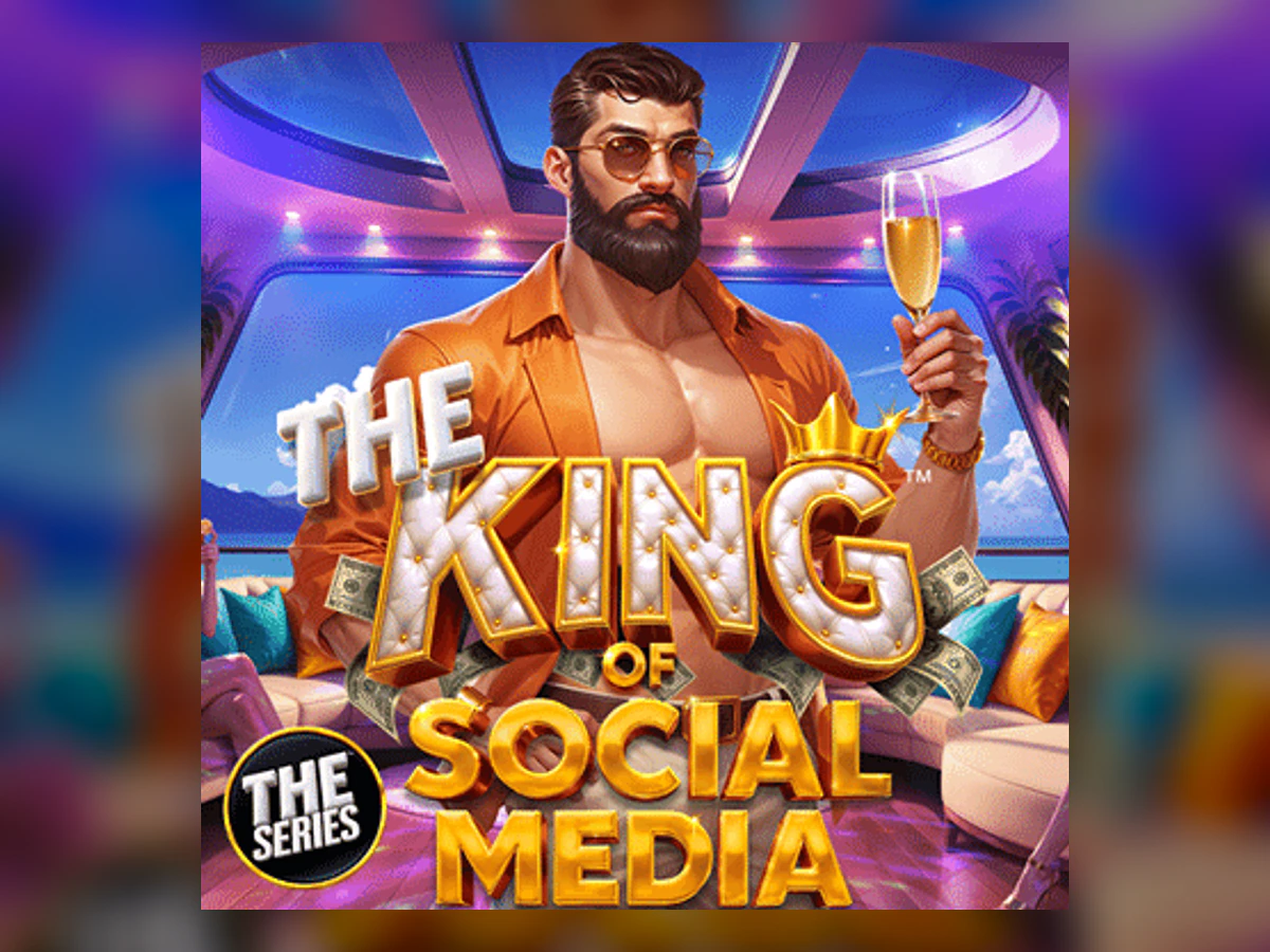 The King of Social Media - Hold & Win slot game artwork