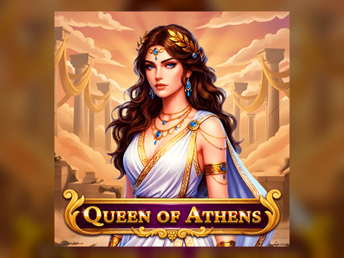 Queen Of Athens slot game artwork