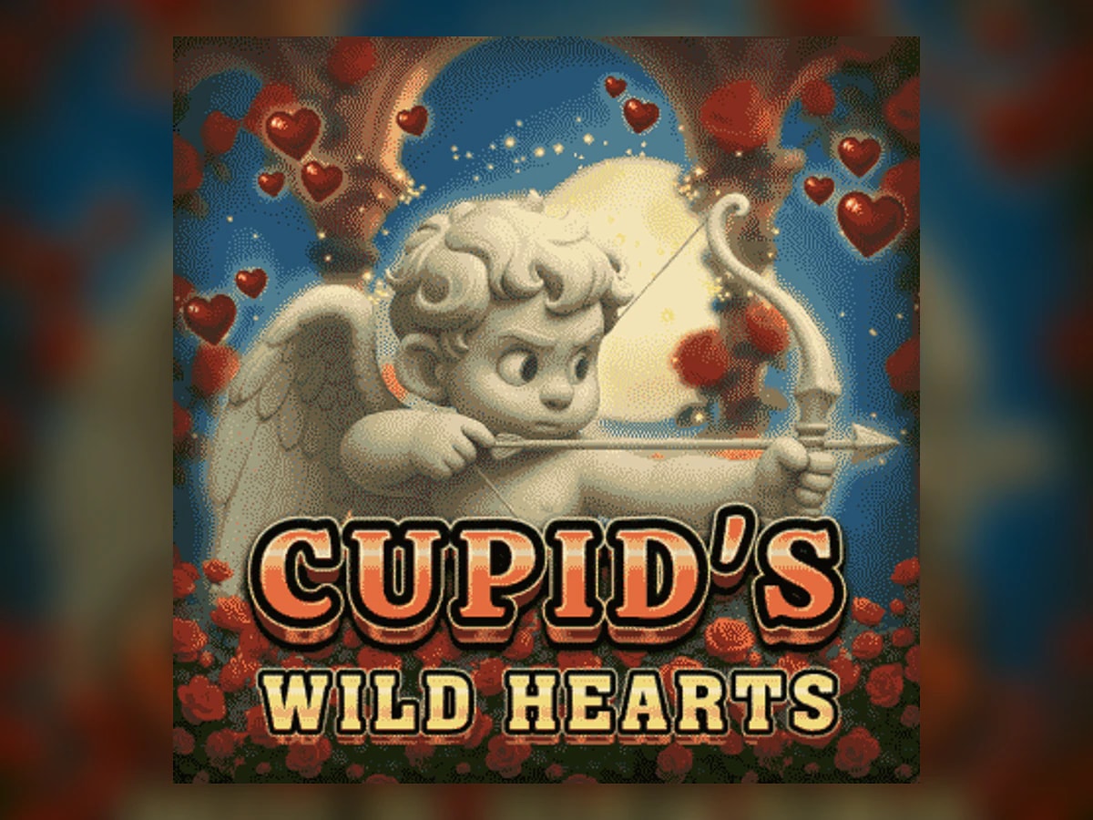 Cupids Wild Hearts slot game artwork