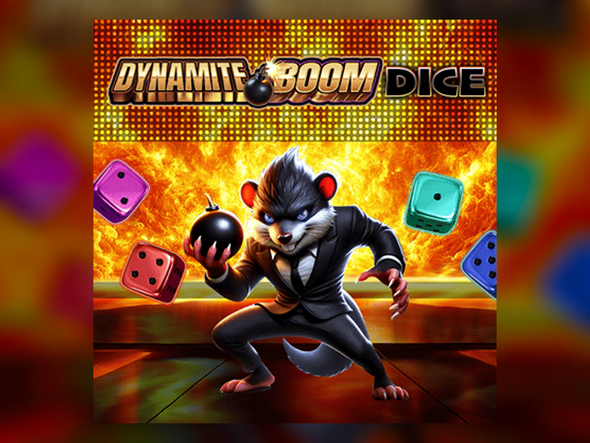 Dynamite Boom Dice slot game artwork