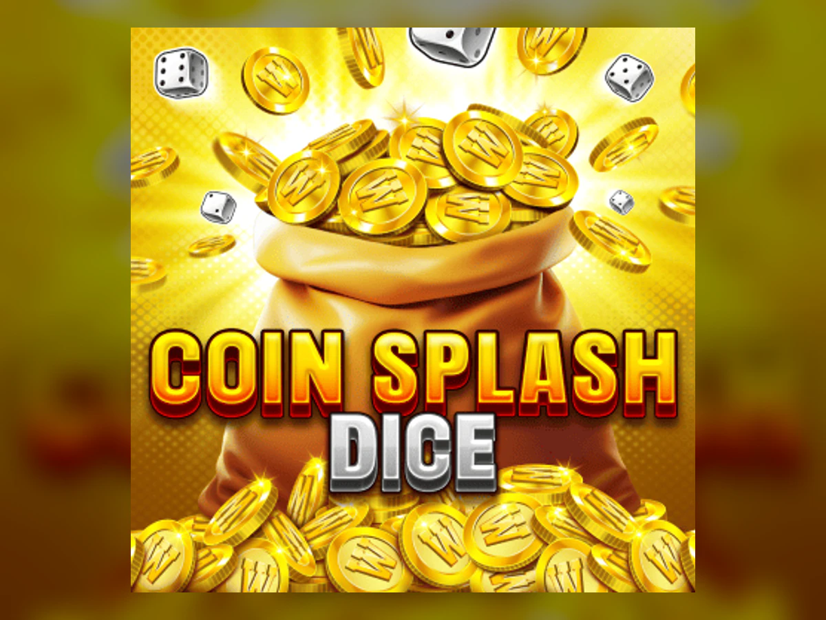 Coin Splash Dice slot game artwork