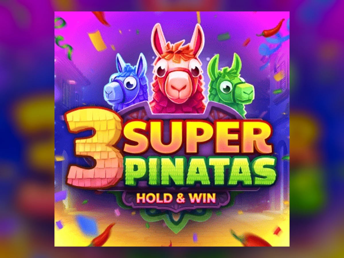 3 Super Pinatas slot game artwork