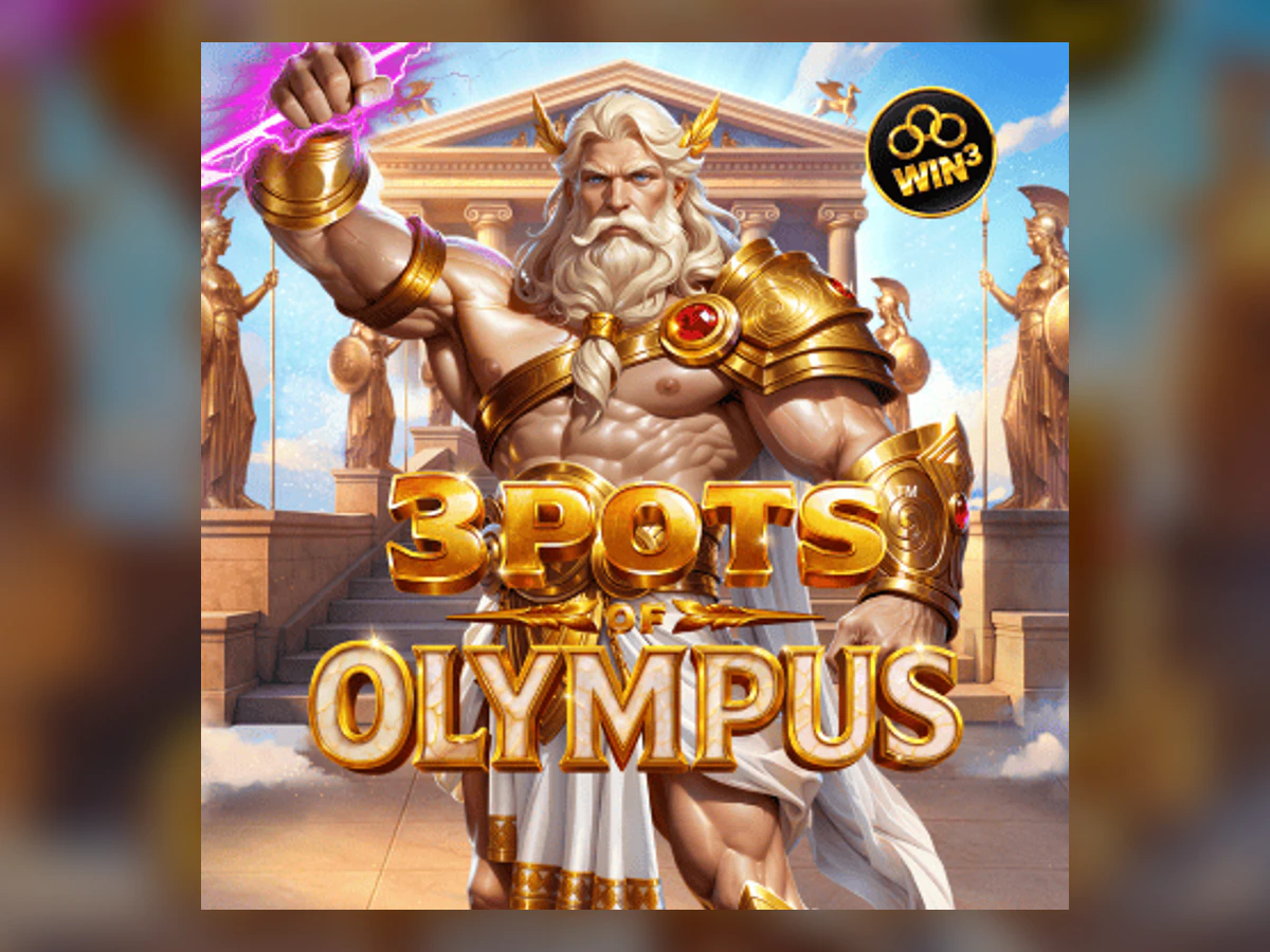 3 Pots of Olympus slot game artwork