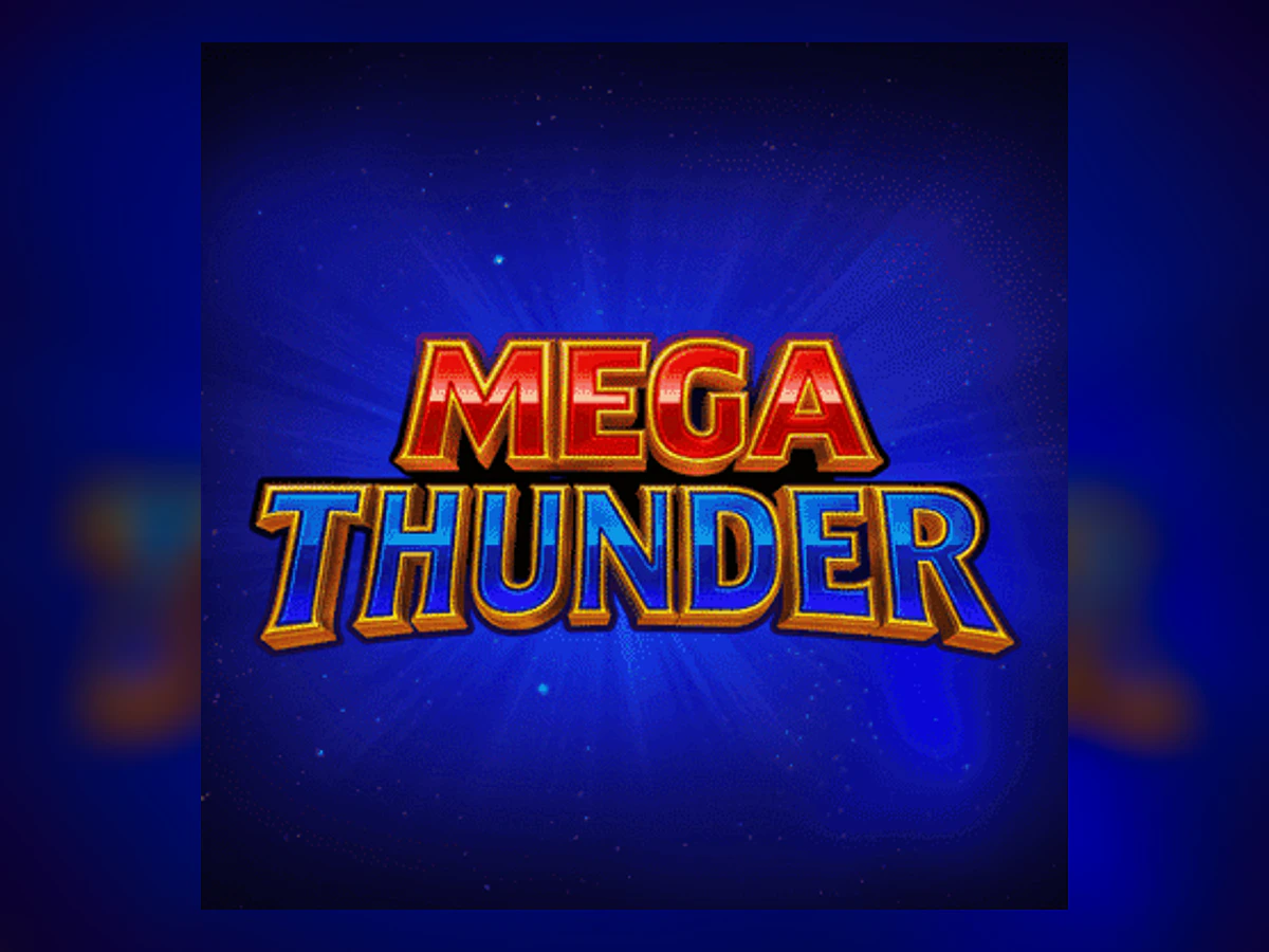 MEGA THUNDER: RUNNING WINS slot game artwork