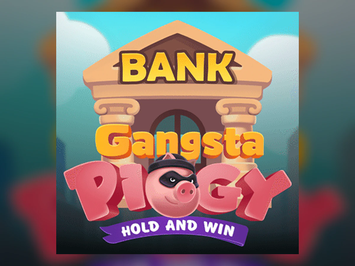 Gangsta Piggy: Hold and Win slot game artwork
