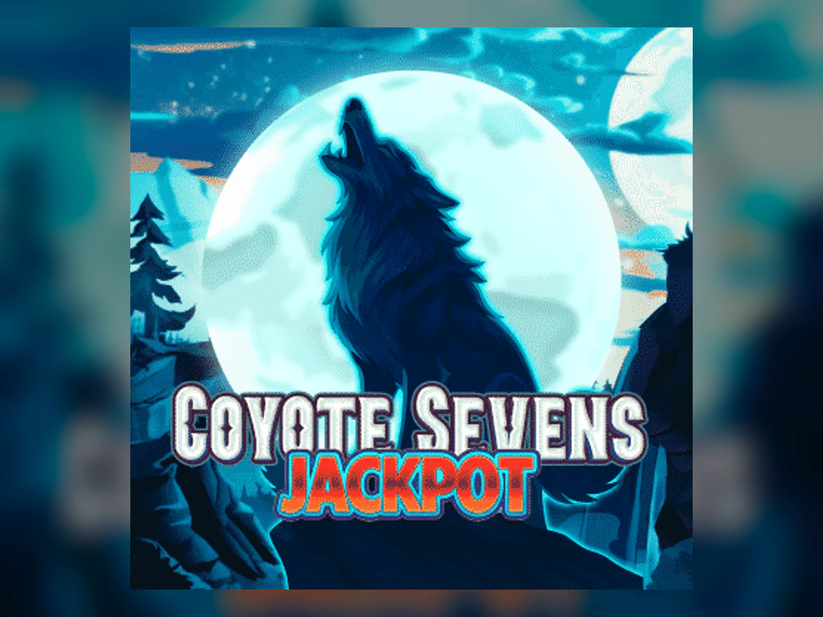 Coyote Sevens Jackpot slot game artwork