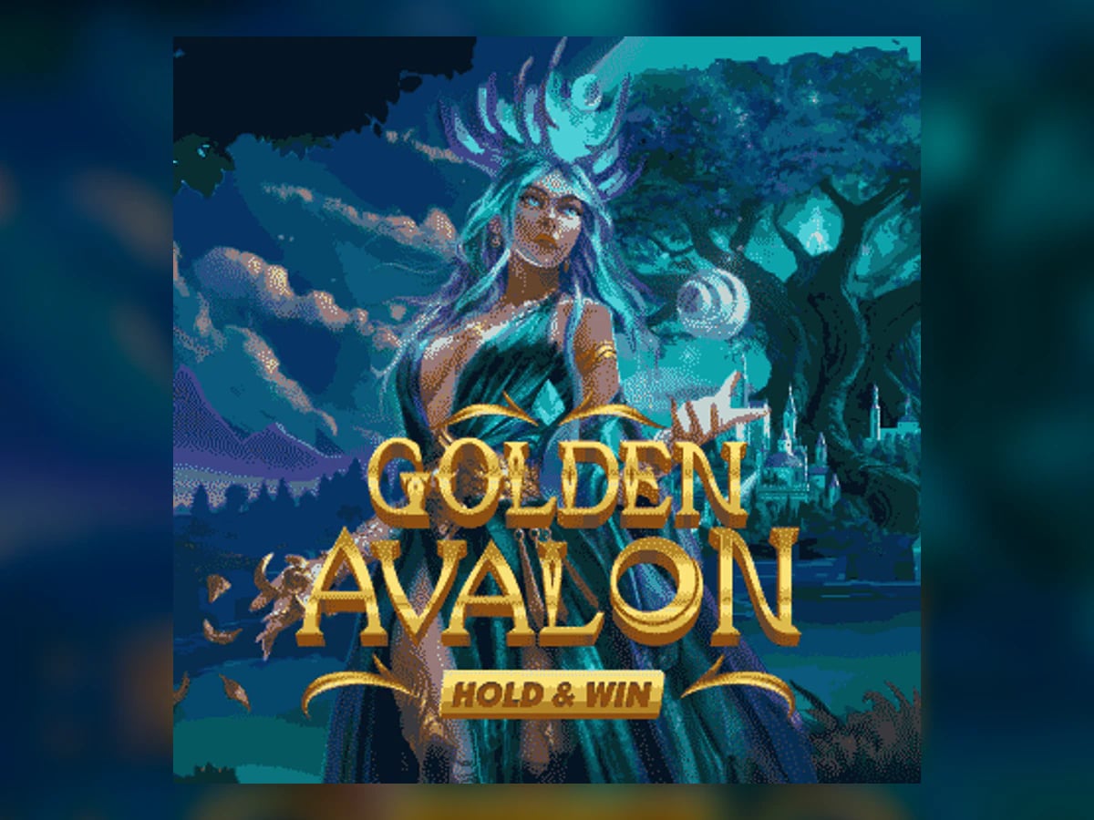 Golden Avalon Hold and Win slot game artwork